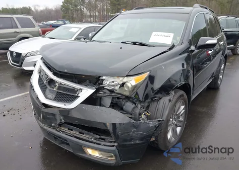 2011 Acura Mdx Advance Package from USA, damaged, VIN 2HNYD2H56BH522725